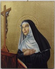 Tavola Santa Rita foglia oro
