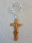 Collana Croce Prima Comunione pani pesci