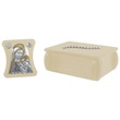 Set Cofanetto icona Madonna con Bambino panna
