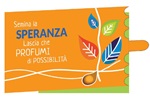 Biglietto SPERANZA - HOPE. Semina la speranza. +  Semi di  Menta  Cartoleria