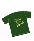 T-shirt vocazionale unisex "Se sai il perché..." verde Casa, giochi e gadget