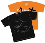 T-shirt vocazionale arancione "Mi fido di te" Casa, giochi e gadget