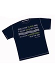 T-shirt vocazionale blu "Quello che tu puoi fare…" Casa, giochi e gadget