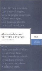 Tutte le poesie Libro di  Alessandro Manzoni