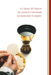 Biglietto Prima Comunione "Lo Spirito del Signore mi consacra…"