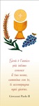 50 Segnalibri Prima Comunione "Gesù è l'amico più intimo…" Giovanni Paolo II