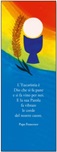 50 Segnalibri Prima Comunione "L'Eucarestia è Dio che si fa pane e si fa vino per noi... "