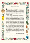 25 Cartoline "Prima Comunione" dalla lettera di A. Manzoni alla figlia Vittoria
