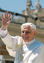 Miniposter Papa Benedetto XVI Cartoleria