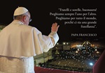 25 Cartoline Papa Francesco saluta folla San Pietro Cartoleria