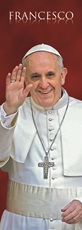 50 Segnalibri Papa Francesco saluto Cartoleria