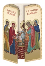 10 Benedizioni Famiglie Natale Trittico "Sacra Famiglia" Festività, ricorrenze, occasioni speciali