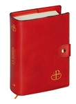 Custodia bottone Bibbia Via Verità e Vita rossa (Ed. San Paolo)