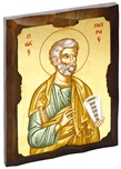 Icona San Pietro antichizzata
