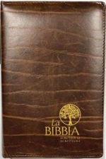 Custodia Bibbia scrutate le scritture - Colore Cuoio  Accessori e custodie per libri sacri