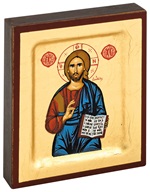 Icona piccola Gesù Cristo Pantocrator Arte sacra