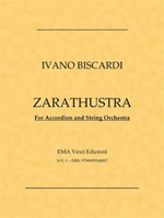 Zarathustra. For accordion and string orchestra Ebook di  Ivano Biscardi