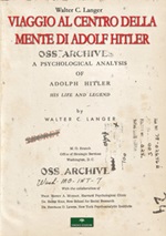 Viaggio al centro della mente di Adolf Hitler Libro di  Walter C. Langer