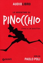Le avventure di Pinocchio. Storia di un burattino letto da Paolo Poli. Con CD Audio formato MP3 Libro di  Carlo Collodi