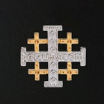 Collana ciondolo Croce Gerusalemme Oggettistica devozionale