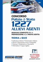 Concorso Polizia di Stato 1227 allievi agenti. Manuale completo per la preparazione alla prova scritta. Teoria e quiz. Con software di simulazione Libro di 