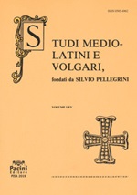 Studi mediolatini e volgari (2019). Vol. 65: Libro di 