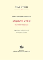 Amorosi versi (Rhythmi vulgares) Libro di  Giovanni Antonio Romanello