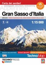 Gran Sasso d'Italia. Carta dei sentieri Libro di 