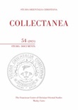 Studia orientalia christiana. Collectanea. Studia, documenta. Ediz. multilingue (2021). Vol. 54: Libro di 
