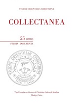 Studia orientalia christiana. Collectanea. Studia, documenta (2022) Ebook di 