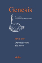 Genesis. Rivista della Società italiana delle storiche (2020) Ebook di 