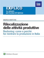Rilocalizzazione delle attività produttive Ebook di  Andrea Martone